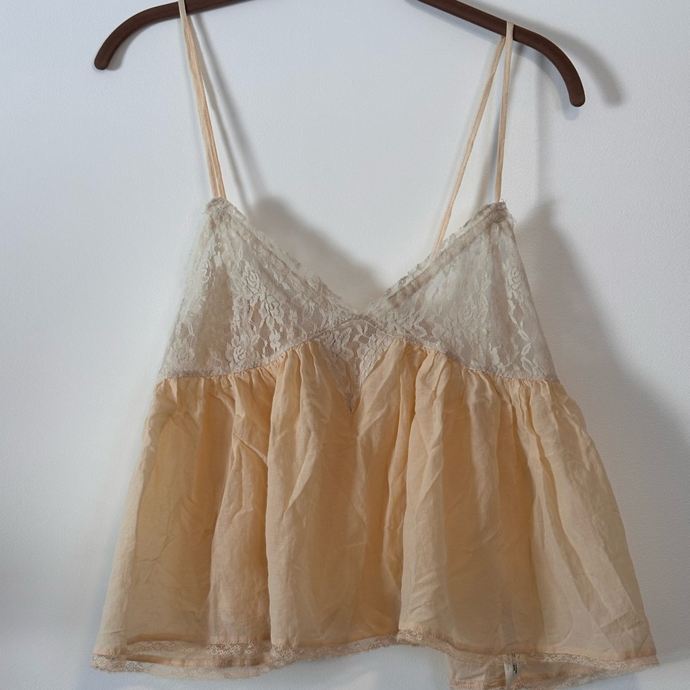 Free People Intimately Babydoll Top - Lace - Medium